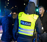 Policijos reidas Vilniuje 2022-04-16