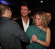 Viktorija Perminaitė sveikina Arą Vėberį