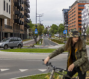 Vilniuje oficialiai atidaryta Kernavės gatvė