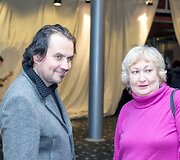 Oskaras Kor&scaron;unovas ir Izolda Keido&scaron;iūtė