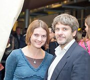 Andrius Bialobžeskis su drauge