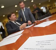 Partijos &bdquo;Tvarka ir teisingumas&ldquo; posėdis