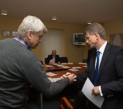 Partijos &bdquo;Tvarka ir teisingumas&ldquo; posėdis