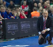 Maskvos CSKA treneris Ettore Messina