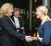 Liv Ullmann ir Lina Lužytė