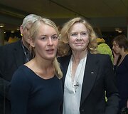 Lina Lužytė ir Liv Ullmann 