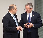 Kęstas Komskis ir Algirdas Sysas