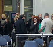 Vilniaus savivaldybės salėje įvyko susitikimas su visuomenę dėl atliekų rū&scaron;iavimo gamyklos statybų.