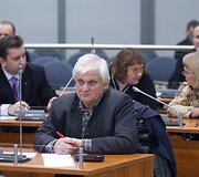 Vilniaus savivaldybės salėje įvyko susitikimas su visuomenę dėl atliekų rū&scaron;iavimo gamyklos statybų.