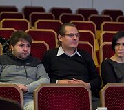 Rafailas Karpis, Tadas Girininkas ir Ieva Prudnikovaitė-Pitrėnė
