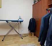 Butas Seimo vie&scaron;butyje V.Gedvilui reikalingas tik būtiniausioms reikmėms patenkinti. Čia jis praleidžia mažai laiko.