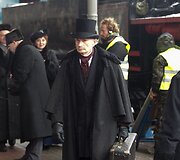 Filmo &bdquo;Ana Karenina&ldquo; filmavimo akimirka