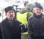 Filmo &bdquo;Ana Karenina&ldquo; filmavimo akimirka