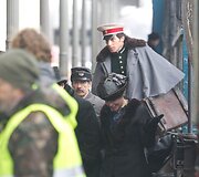 Filmo &bdquo;Ana Karenina&ldquo; filmavimo akimirka