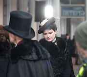 Filmo &bdquo;Ana Karenina&ldquo; filmavimo akimirka