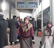 Filmo &bdquo;Ana Karenina&ldquo; filmavimo akimirka
