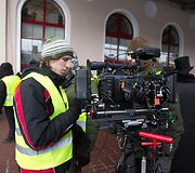 Filmo &bdquo;Ana Karenina&ldquo; filmavimo akimirka