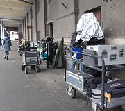 Filmo &bdquo;Ana Karenina&ldquo; filmavimo akimirka