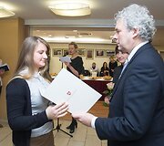 Pagerbti Europos bei pasaulio čempionatų prizininkai.