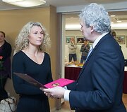 Pagerbti Europos bei pasaulio čempionatų prizininkai.
