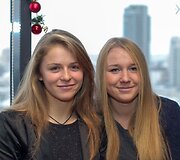Monika Povilaitytė ir Ieva Dumbauskaitė 
