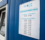 &Scaron;alia Baltojo tilto liejama čiuožykla.