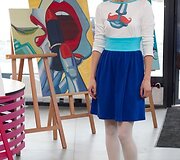 Menininkė Agnė Ki&scaron;onaitė