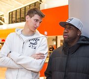 Tomislavas Zubčičius ir Miltonas Palacio