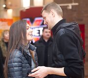 Renaldas Seibutis su drauge