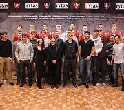 Filmo &bdquo;Tyli naktis&ldquo; seansas dalyvaujant &bdquo;Lietuvos ryto&ldquo; krep&scaron;ininkams.