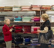 Audinių salono gimtadienio akimirka