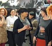 Audinių salono gimtadienio akimirka