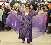 Audinių salono gimtadienio akimirka