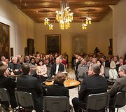 Knygos &bdquo;Kas laimėjo Žalgirio mū&scaron;į? Istorinio paveldo dalybos Vidurio ir Rytų Europoje&ldquo;, pristatymas.