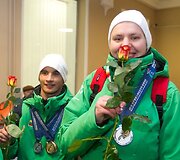  į Vilnių i&scaron; Pietų Korėjoje vykusios specialiosios žiemos olimpiados sugrįžo Lietuvos rinktinė.