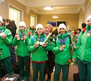  į Vilnių i&scaron; Pietų Korėjoje vykusios specialiosios žiemos olimpiados sugrįžo Lietuvos rinktinė.