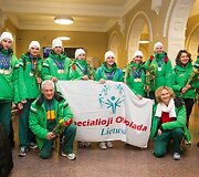  į Vilnių i&scaron; Pietų Korėjoje vykusios specialiosios žiemos olimpiados sugrįžo Lietuvos rinktinė.