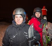 Naktinis slidinėjimas Liepkalnyje 