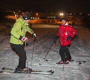 Naktinis slidinėjimas Liepkalnyje 