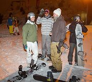 Naktinis slidinėjimas Liepkalnyje 