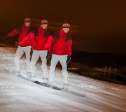 Naktinis slidinėjimas Liepkalnyje 