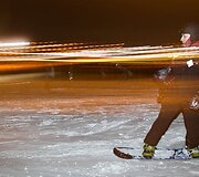 Naktinis slidinėjimas Liepkalnyje 