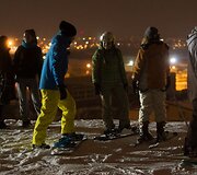 Naktinis slidinėjimas Liepkalnyje 