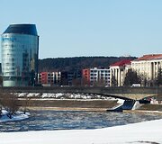 Ankstyvo pavasario ženklai Vilniuje