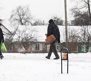 Antradienio rytą Vilniuje sninga