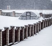 Antradienio rytą Vilniuje sninga
