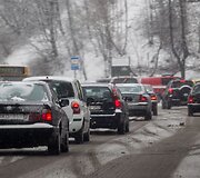 Antradienio rytą Vilniuje sninga
