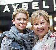 Agnė Jagelavičiūtė ir jos mama Nijole Jagelavičienė