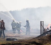 Įvykio vietoje Vilniaus rajone