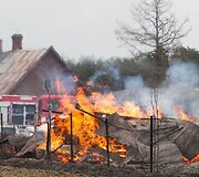 Įvykio vietoje Vilniaus rajone